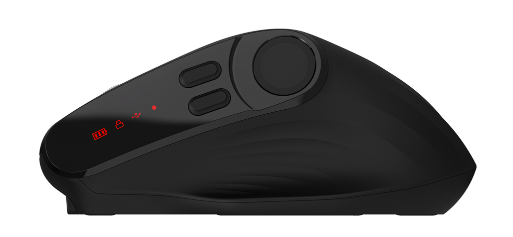 Ergonomics wireless mouse with Fingerprint Sensor