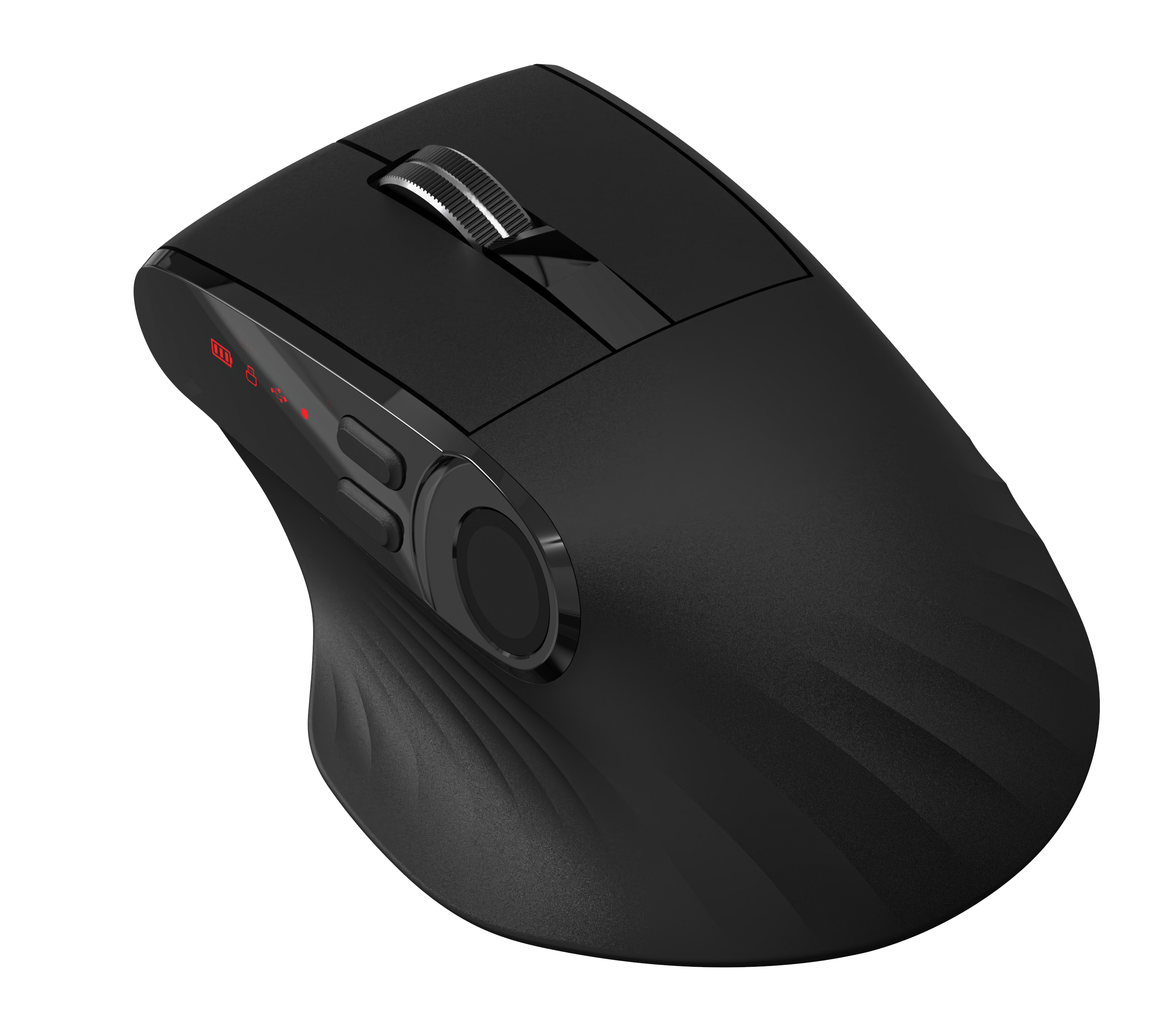 Ergonomics wireless mouse with Fingerprint Sensor